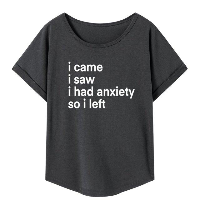 Camiseta para mujer Camiseta básica Ropa suave Camisa con cuello redondo simple y elegante para M