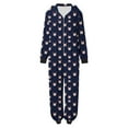 thumbnail image 6 of Mifsaly Christmas Family Pajamas Sets Xmas Snowman Matching Pjs Zipper Long Sleeve Hooded Sleepwear Festival Holiday Funny Homewear 2025 Cozy Soft Loungewear Adult Onesie Costumes, 6 of 6