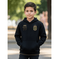 thumbnail image 6 of Icon Sports AFA Messi #10 Pullover Hoodie, Black/Gold, Cotton-Poly, YS-XXL, 6 of 6