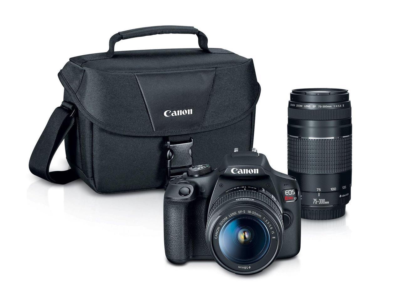 Canon EOS Rebel T7 EF18-55mm + EF 75-300mm Double Zoom KIT T7 EF18-55mm + EF 75-300mm Double Zoom KIT - image 4 of 20
