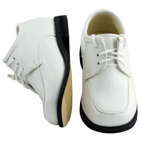 Ivory Party Shoes - Black White and Ivory Shiny Square Toe Tuxedo Shoes By Tiny Penguins