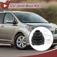 thumbnail image 2 of Unique Bargains No.044370T030 Inner CV Joint Boot Kit with Clamps for Toyota Venza 2009-2012, 2 of 7