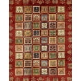 thumbnail image 1 of Ahgly Company Machine Washable Indoor Rectangle Abstract Tomato Red Area Rugs, 8' x 12', 1 of 7