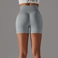 thumbnail image 6 of Wiyuqeen Womens Solid High Waist Yoga Shorts Casual Slimming Tummy Control Leggings Shorts Lightweight Buttery Soft Workout Athletic Shorts, 6 of 8