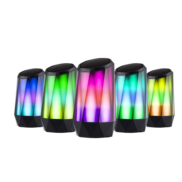 "Happyline" Crystal Design Wireless Bluetooth Speaker Portable Bass