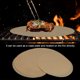 thumbnail image 3 of Papel Para Barbacoa, Papel Para Barbacoa, Alfombrilla Para Parrilla, Barbacoa Antiadherente, Papel De Aluminio, Parrilla, Cocina, Barbacoa Para El Hogar ANGGREK NOn stick burger press bbq paper for Grill, 3 of 8