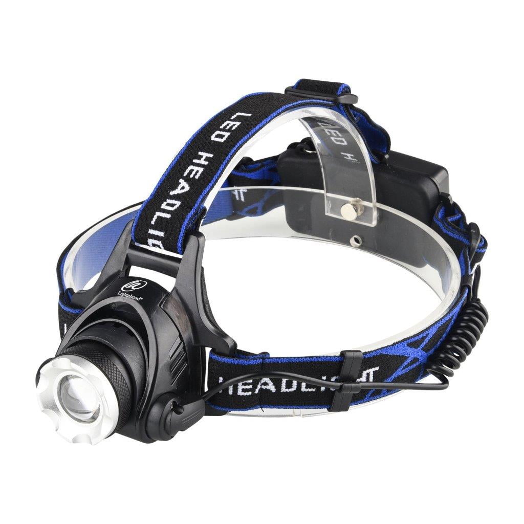 Lightahead LED Super Bright Headlamp with 3 modes Zoomable Head,Hat,Cap