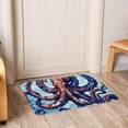 thumbnail image 6 of Octopus Polyester Non-Slip Machine Washable Floor Mats & Door Mat Chair Rug, 6 of 6