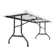 Lifetime 6' Commercial Grade High-Quality Folding Table, White