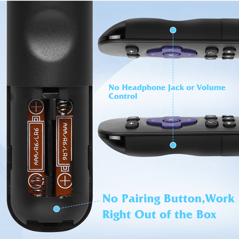 Original UX Remote for Roku N1100 HD Also Supports Roku Player (Roku 1/2/3/4, HD/LT/XS/XD), Express/Premiere/Ultra; NOT for Roku TV or Roku Stick, NO Original UX Remote for Roku N1100 HD Also Supports Roku Player (Roku 1/2/3/4, HD/LT/XS/XD), Express/Premiere/Ultra; NOT for Roku TV or Roku Stick, NO