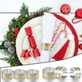 thumbnail image 3 of WHEANG For Party Festivals Rings Napkin Metal Dinners Weddings Buckle 6PC Kitchen，Dining & Bar, 3 of 8