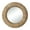 Brown Coiled Weaved Frame Solid Round 37" x 3" x 37", variant on DecMode 27" x 48" Brown Woven Wall Mirror with Arched Top