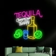 thumbnail image 3 of Handmadetneonsign Tequila Cheaper Than Therapy Neon Sign, Tequila Wall Art Decor, Cocktails Bar Beer Wall Decor, 3 of 5