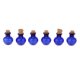 thumbnail image 4 of Frascos de mensajes coloridos de 6 piezas, frascos vacíos de con Azul Sunnimix Mini tapón de corcho Botella de vidrio, 4 of 7