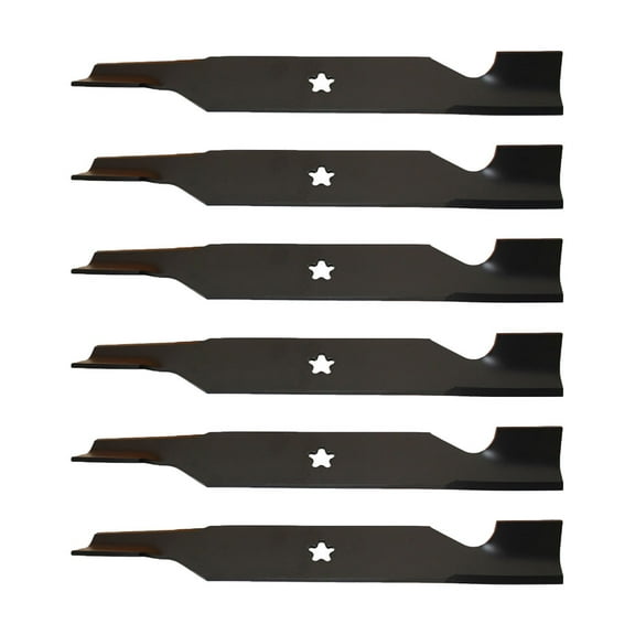 RAParts Set of (6) Aftermarket 18-1/2" High Lift Mower Blades Fits AYP Fits Husqvarna