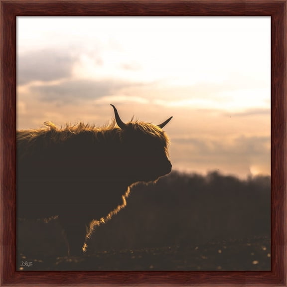Great Art Now Sunset Watch by Donnie Quillen, Framed Wall Art, 13.25W x 13.25H