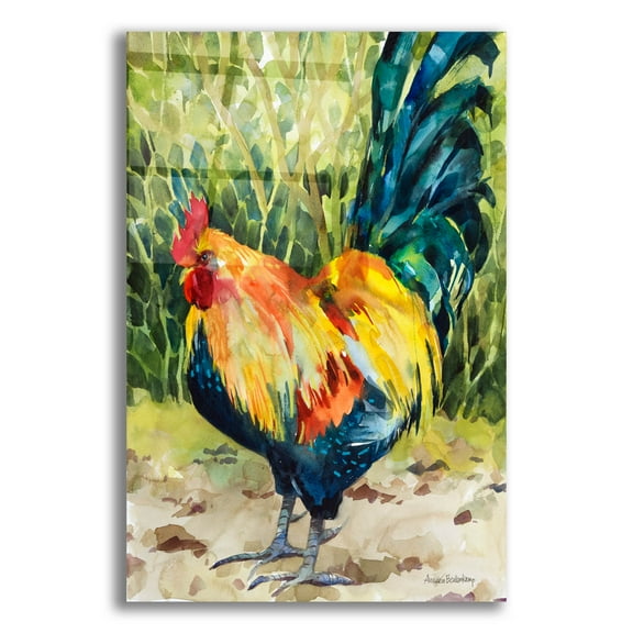 Epic Art 'Mr Marvelous' by Annelein Beukenkamp Acrylic Glass Wall Art, 16" x 24"