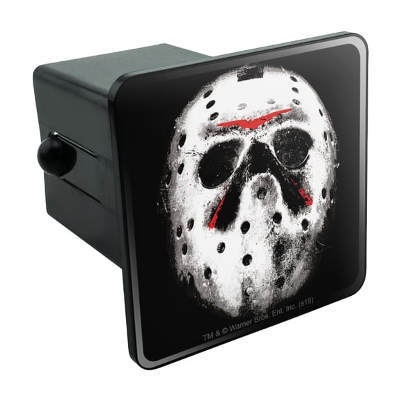 Graphics and More Jason Mask UV Resistant Hitch Cover, Black