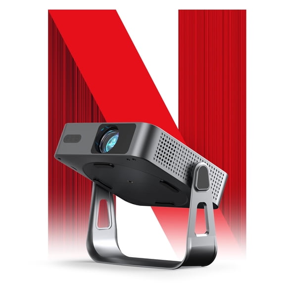 Miniproyector inteligente VOPLLS Native 1080P 4K WiFi Bluetooth