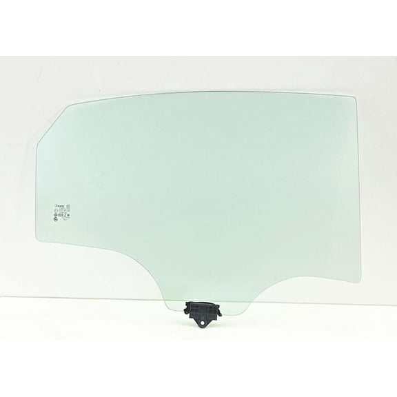 Passenger Right Side Rear Door Window Door Glass Compatible with Kia Forte 2019-2024 4-Door Sedan Models