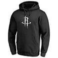 thumbnail image 2 of Men's Black Houston Rockets Marble Logo Pullover Hoodie, 2 of 3