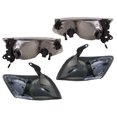 thumbnail image 3 of APA Replacement Headlight and Corner Turn Signal Lamp Combination Set for 2000 2001 01 00 Camry Pair of Passenger Right and Driver Left Side TO2503130 TO2502130 TO2531136 TO2530136, 3 of 8