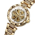 thumbnail image 4 of Reloj de mujer FORSINING Relojes mecánicos automáticos con correa de acero inoxidable, 4 of 8