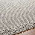 thumbnail image 6 of Hauteloom Desma Wool Living Room, Bedroom Area Rug - Traditional, Transitional - Light Gray, Medium Gray, Dark Red - 5' x 7'6", 6 of 7