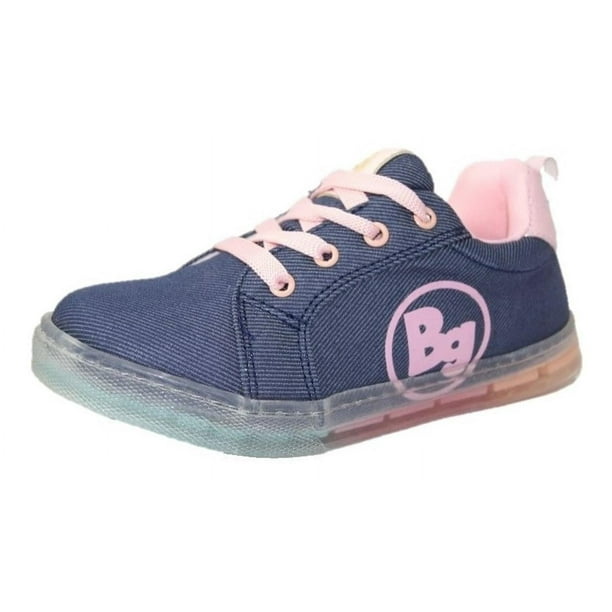 Tenis Moda Niña Bubble Gummers Kamikaze Mezclilla 15-21 azul acero 17