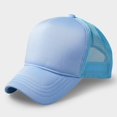 thumbnail image 2 of 2023 Big Size Trucker Hat Male Summer Mesh Sun Cap Lady Leisure Baseball Caps Man Big Size Snapback Hats 56-59cm 59-63cm59-63cm Gao Jinjia LED, 2 of 2