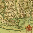 thumbnail image 2 of 20" x 24" c1747 Map of the Gulf Coast Vintage  Poster Wall Art, 2 of 4