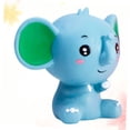 thumbnail image 2 of unbranded 1 Pc Coin Bank Elephant Shape Decorative Soft Plastic for Office Use, 2 of 8
