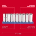 thumbnail image 4 of Hyper Tough 11-Piece 3/8 in Drive Deep Metric Socket Set, 4 of 14