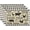 Chicken Cow, variant on Red Placemats Set of 4,Vintage Chinoiserie Flower Branches Place Mats Heat Resistant Dining Table Mats 12 x 18 Inch Non-Slip Washable Desk Mats for Party Kitchen Dining Decoration