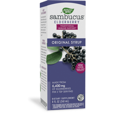 Sambucus Elderberry Original Traditional Immune Support* Syrup, Elderberry Syrup, 8 fl oz