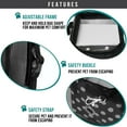 thumbnail image 5 of PetAmi Dog Purse Carrier for Small Dogs, Airline Approved Soft Sided Pet Carrier Pockets, Ventilated Dog Carrying Bag Puppy Cat, Dog Travel Supplies Accessories Carry Tote, Sherpa Bed, Polka Dot Black, 5 of 7