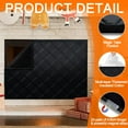 thumbnail image 3 of Magnetic Fireplace Blanket Fireplace Stopper For Effectively Heat Loss And Draft Blocking Indoor Fireplace Cover With Built-In 24 Magnets 73*100Cm Thickened Material Winter, 3 of 7