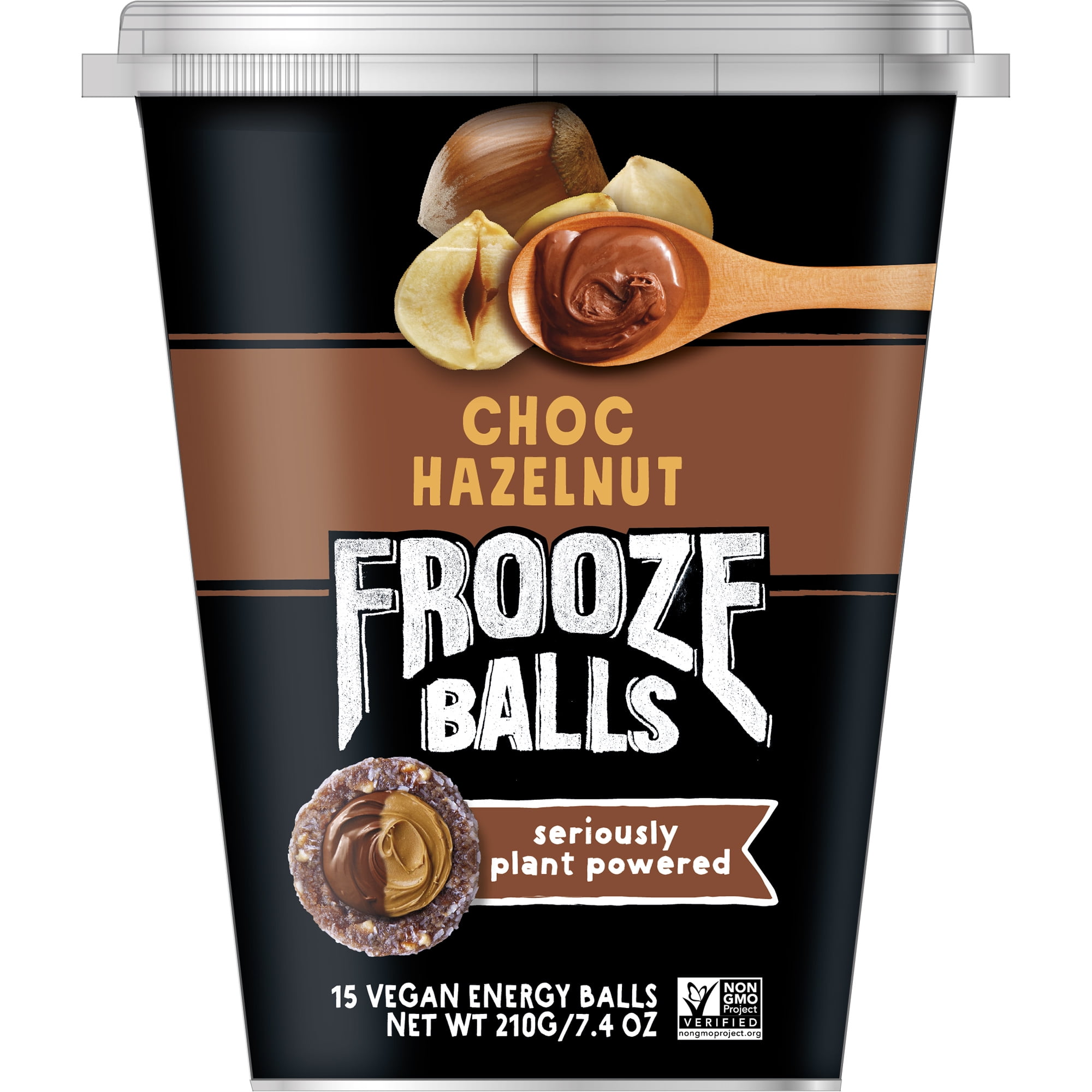Frooze Balls Vegan Chocolate Hazelnut Energy Balls, 7.4 oz