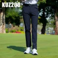 thumbnail image 1 of Men Golf Pants Spring/Summer Elastic Belt Sports Pant KUZ200 navy 36, 1 of 6