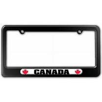 Canada Maple Leaf, Country License Plate Tag Frame, Multiple Colors