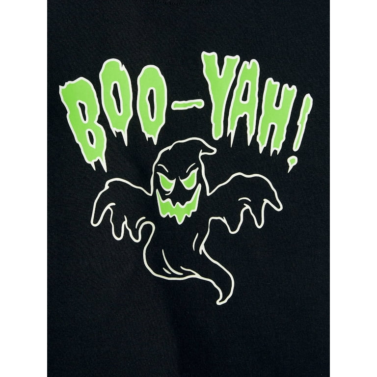 Way to Celebrate Boo Yah Short-Sleeve Halloween Graphic T-Shirt (Little  Boys & Big Boys)