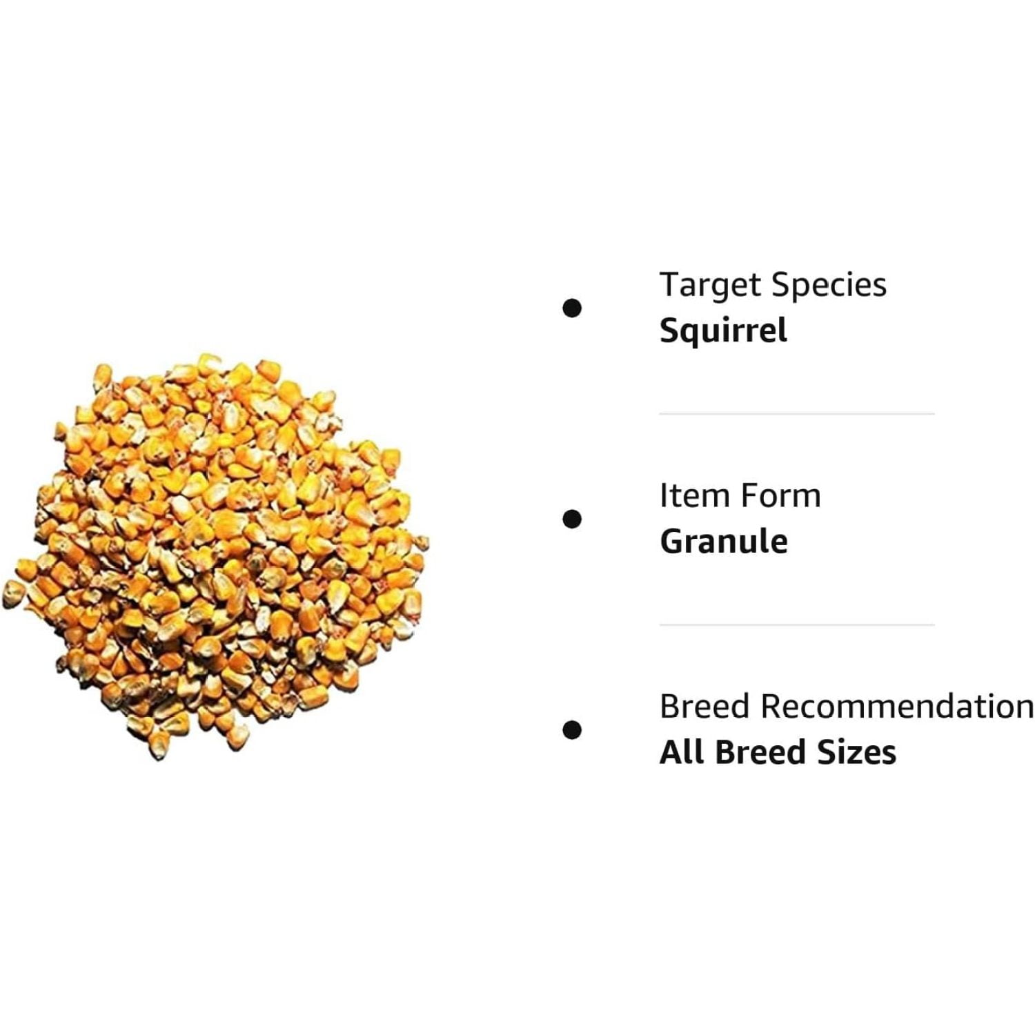 HTYSUPPLY Premium Whole Corn Feed for Deer, Squirrels, s, Cattles