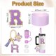 thumbnail image 2 of Juego de accesorios para taza Uxcell para vaso con asa, que incluye cubierta de silicona para popote, bota, tapón a prueba de derrames, encanto de asa, etiqueta de iniciales letra R, 2 of 7