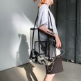 thumbnail image 4 of YYYTop Mesh Big Capacity Bags Shopping Handbag Travel Bag Multifunctional Bags Black, 4 of 6