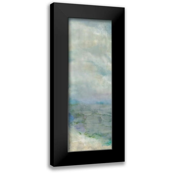 Shanti, Shima 7x14 Black Modern Framed Museum Art Print Titled - Paradise Found I
