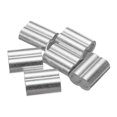 thumbnail image 1 of Uxcell Aluminum Crimping Loop Sleeve, Double Hole Cable Ferrule for Rope 5/16"(8mm), 1 of 7