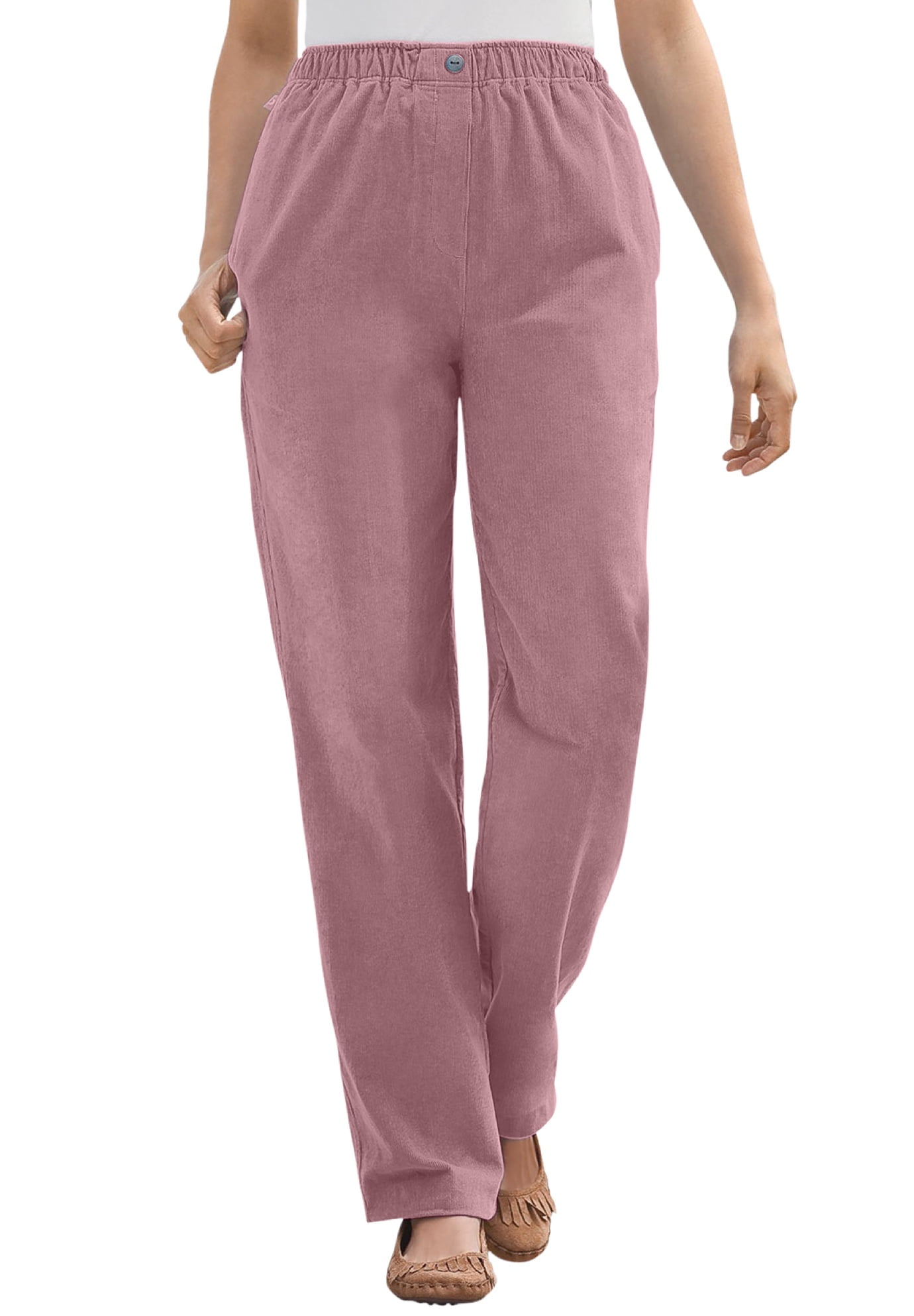 Woman Within Woman Within Women's Plus Size Comfort Waist Straight