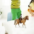 thumbnail image 5 of Farm Animal Figurines, Iniature Horse with Male s Figurine Statue, Farm Toys and Accessories ,Kids Toy for Boys and Girls, 5 of 6