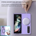 thumbnail image 2 of Magnetic Phone Case for Samsung Galaxy Z Fold4 Compatible for Magsafe, Military-Grade Shockproof Protective Case with Built-in Magnet Circle for Samsung Galaxy Z Fold 4, MS Purple, 2 of 18