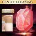 thumbnail image 3 of Rose Essential Oil Soap, Rose Flower Gold Foil Diamond Handmade Soap, Gentle Care & Clean Skin Oil-control Moisturizing Bath Bar Soap Deep Nourishes Y, 3 of 5